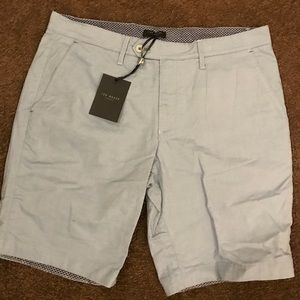 Ted Baker - NWT 36 London Herbosh Light Blue Short